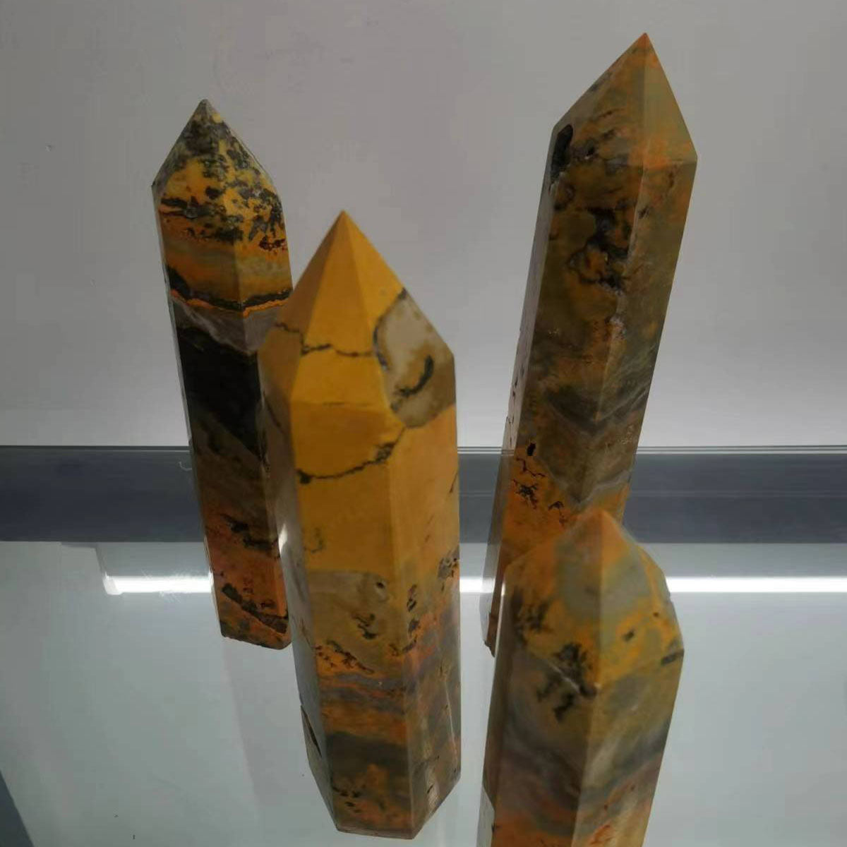 Mookaite towers