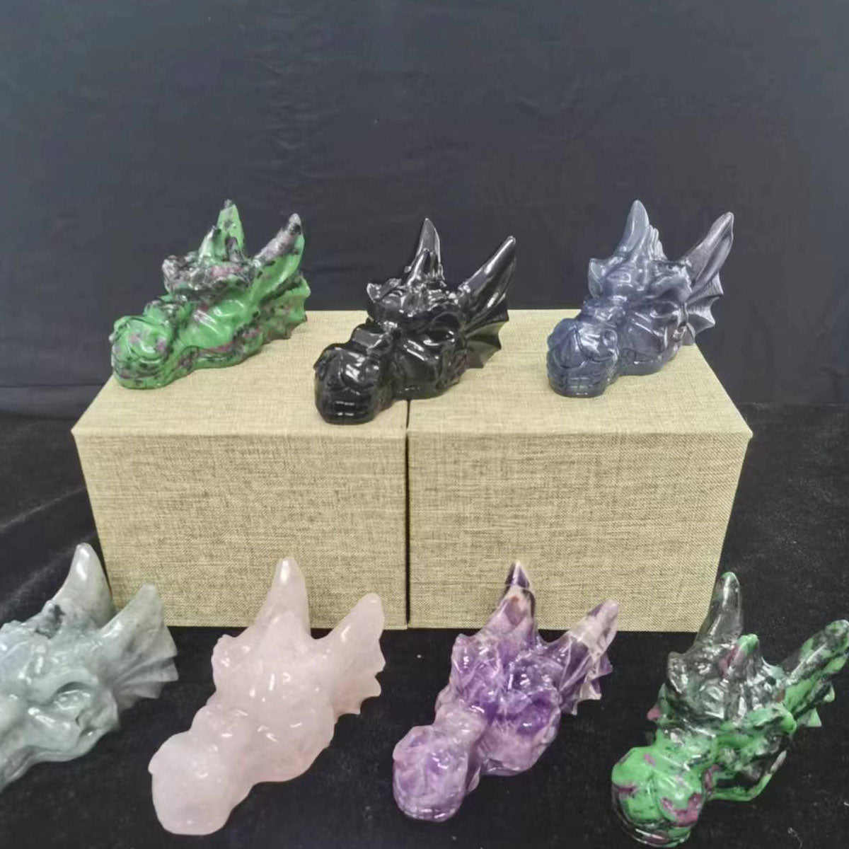 Dragon Head Carving