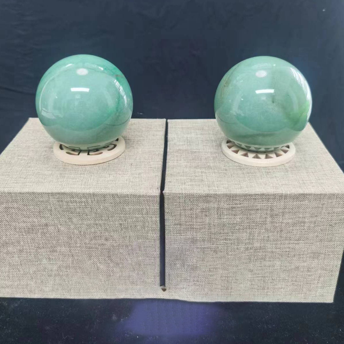 Green aventurine sphere