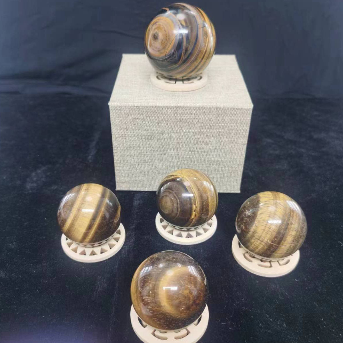 Tiger Eye Sphere