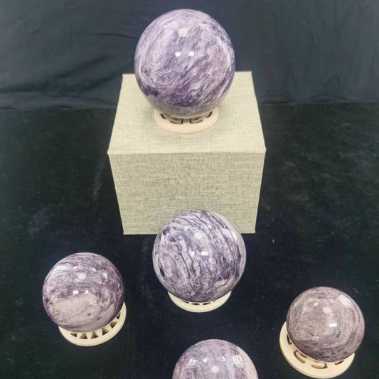 Charoite sphere