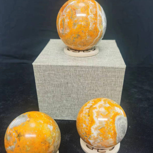 Bumblebee Jasper Sphere